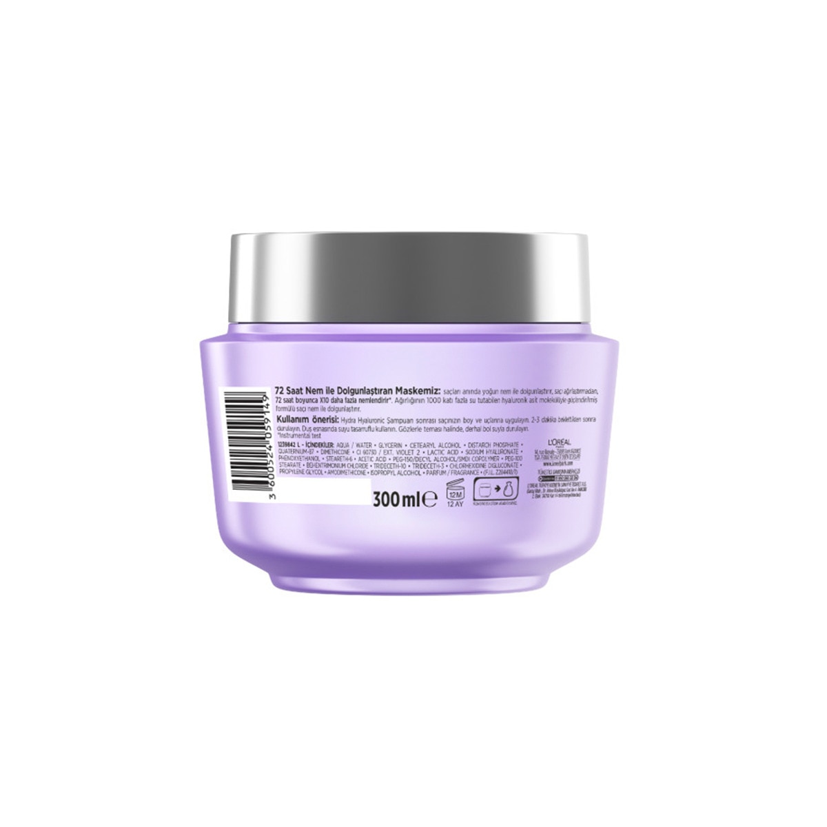  ELSEVE ELSEVE Elseve Hydra [Hyaluronic] 72 Saat Nem ile Dolgunlaştıran Maske 300 ml  1 of 6 