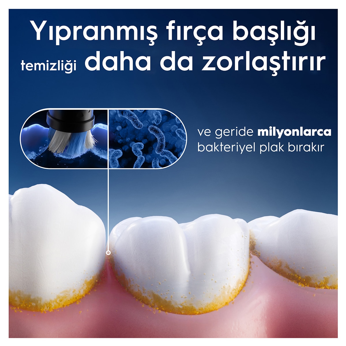  ORAL-B ORAL-B Oral-B iO Ultimate Clean Yedek Diş Fırçası Başlığı 6’lı  1 of 6 