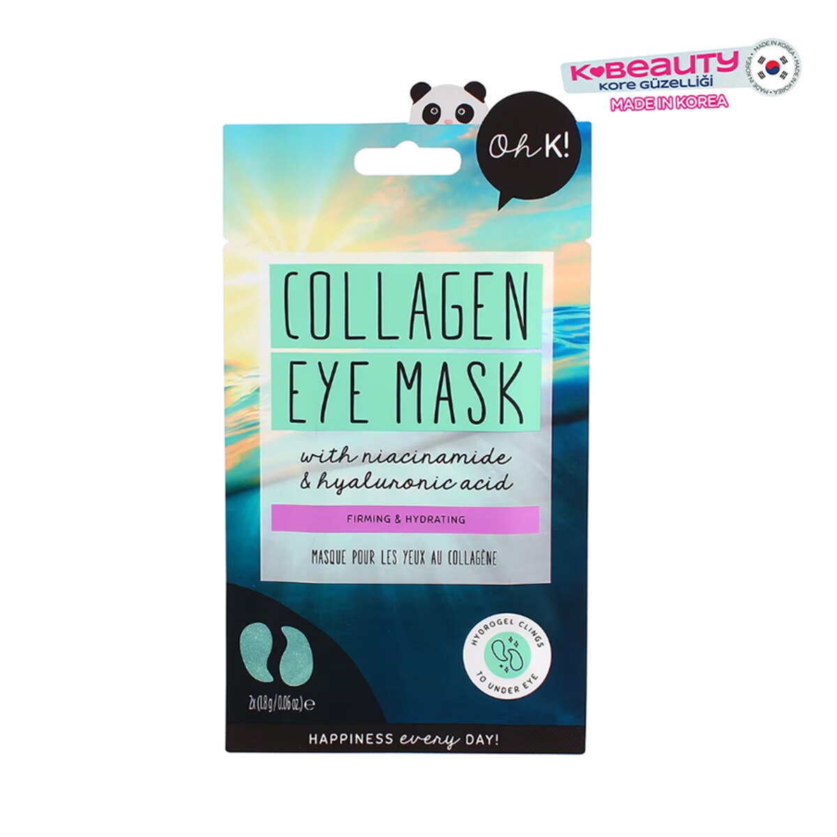 【OMILOVE♡ 】Collagen Mask 6枚入り OH K! Oh K! Kolajen Göz Altı Maskesi 2 Adet 1366862 | Watsons