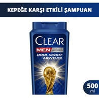  CLEAR CLEAR Clear Men Şampuan Cool Sport Menthol 500 ml 