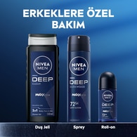 NIVEA DEO NIVEA DEO Nivea Men Erkek Sprey Deodorant Deep Darkwood 150 ml 1 of 7