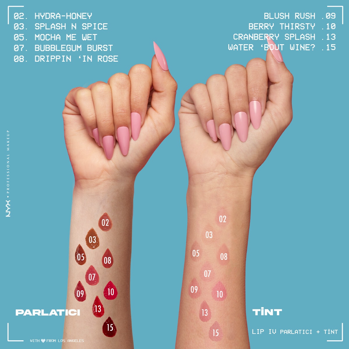 NYX NYX Nyx Professional Makeup Lip I.V. Vitamin İçeren Parlatıcı + Tint 10 Berry Thirsty 1 of 8