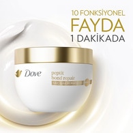  DOVE DOVE Dove Saç Bakım Maskesi Peptid Bond Repair 265 ml  1 of 11 