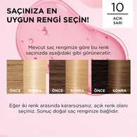 L'Oreal Paris Excellence Açık Sarı Saç Boyası 10