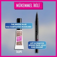 Nyx Professional Makeup The Brow Glue Instant Brow Styler Kaş Sabitleyici Maskara Taupe