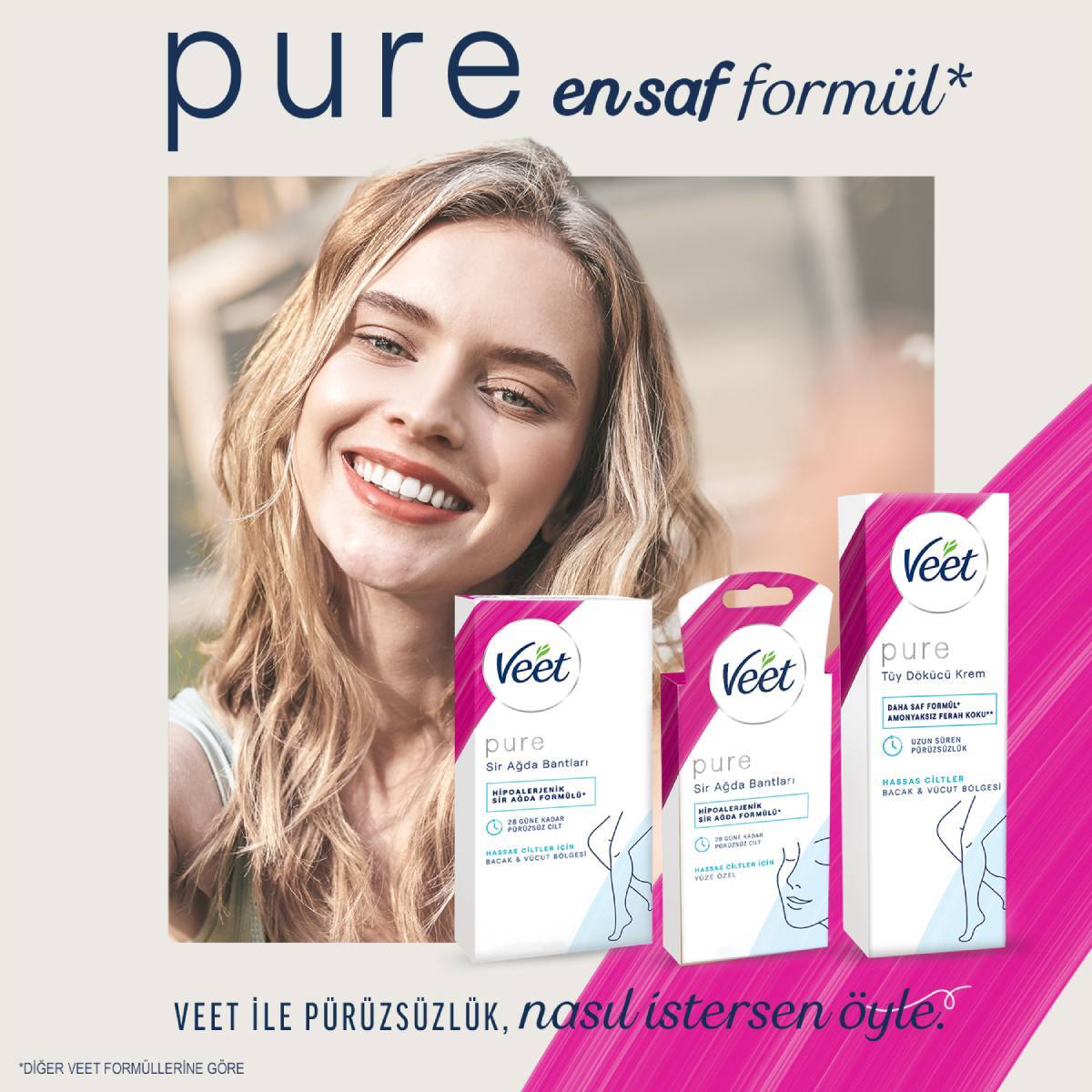 VEET VEET Veet Tüy Dökücü Duşta Krem Hassas Ciltler İçin 150 ml 1 of 8