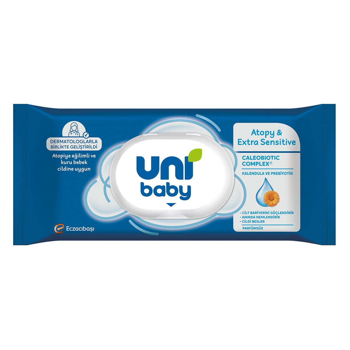 UNI UNI Uni Baby Atopy & Extra Sensitive Islak Mendil 40'lı 1 of 1