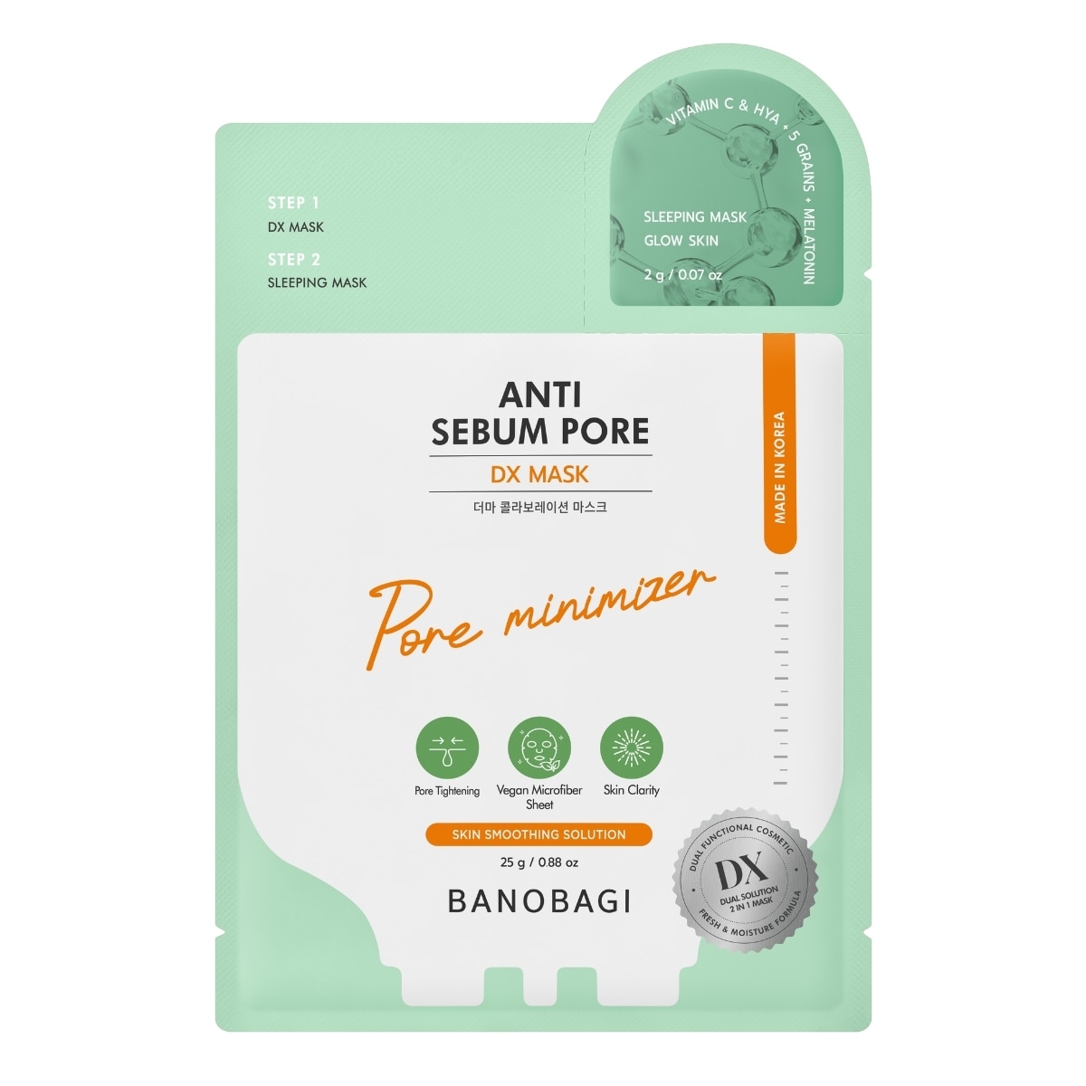 BANOBAGI BANOBAGI Banobagi Dx Maske Anti Sebum&Pore 1 Adet 1 of 4