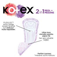 Kotex 2in 1 Regl ve Mesane Günlük Ped 22 Adet