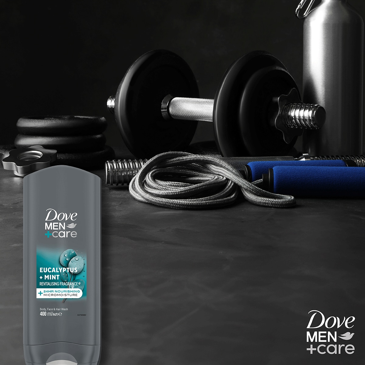  DOVE MEN DOVE MEN Dove Men +Care Eucalyptus + Mint Duş Jeli 400 ml  1 of 11 