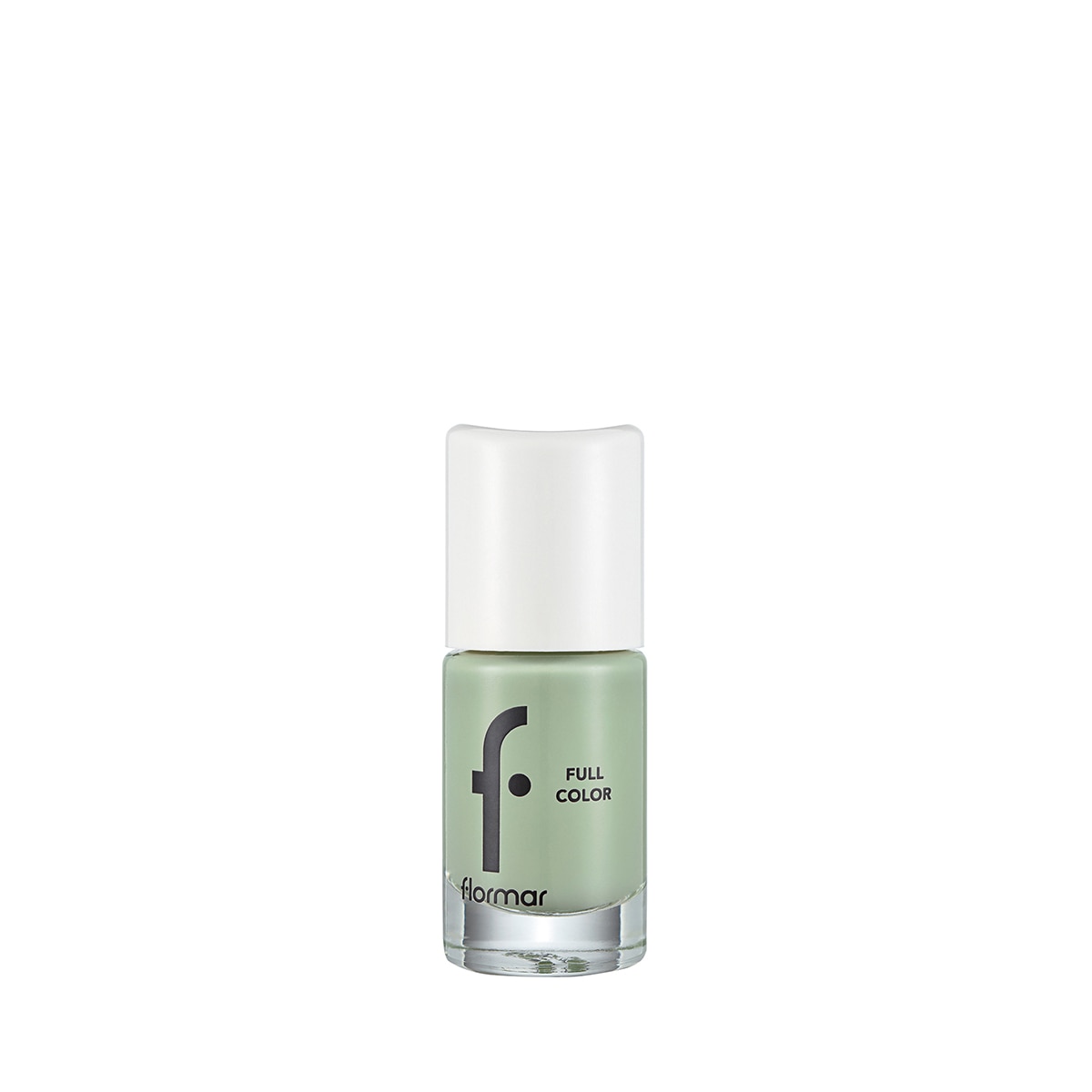 FLORMAR FLORMAR Flormar Full Color Yoğun Renk Veren Parlak Oje No: FC23 Petite Mint 1 of 5