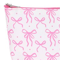  MIINE MIINE Miine Makyaj Çantası Kayık Pembe Fiyonk  1 of 3 