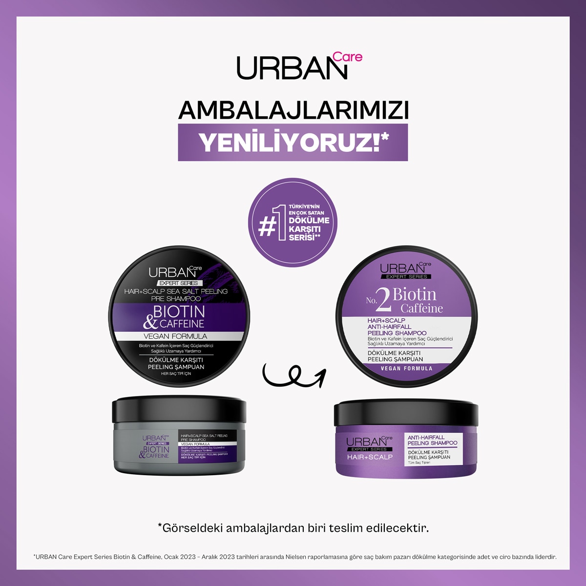  URBAN CARE URBAN CARE Urban Care Biotin Expert Peeling Şampuan 200 ml  1 of 7 