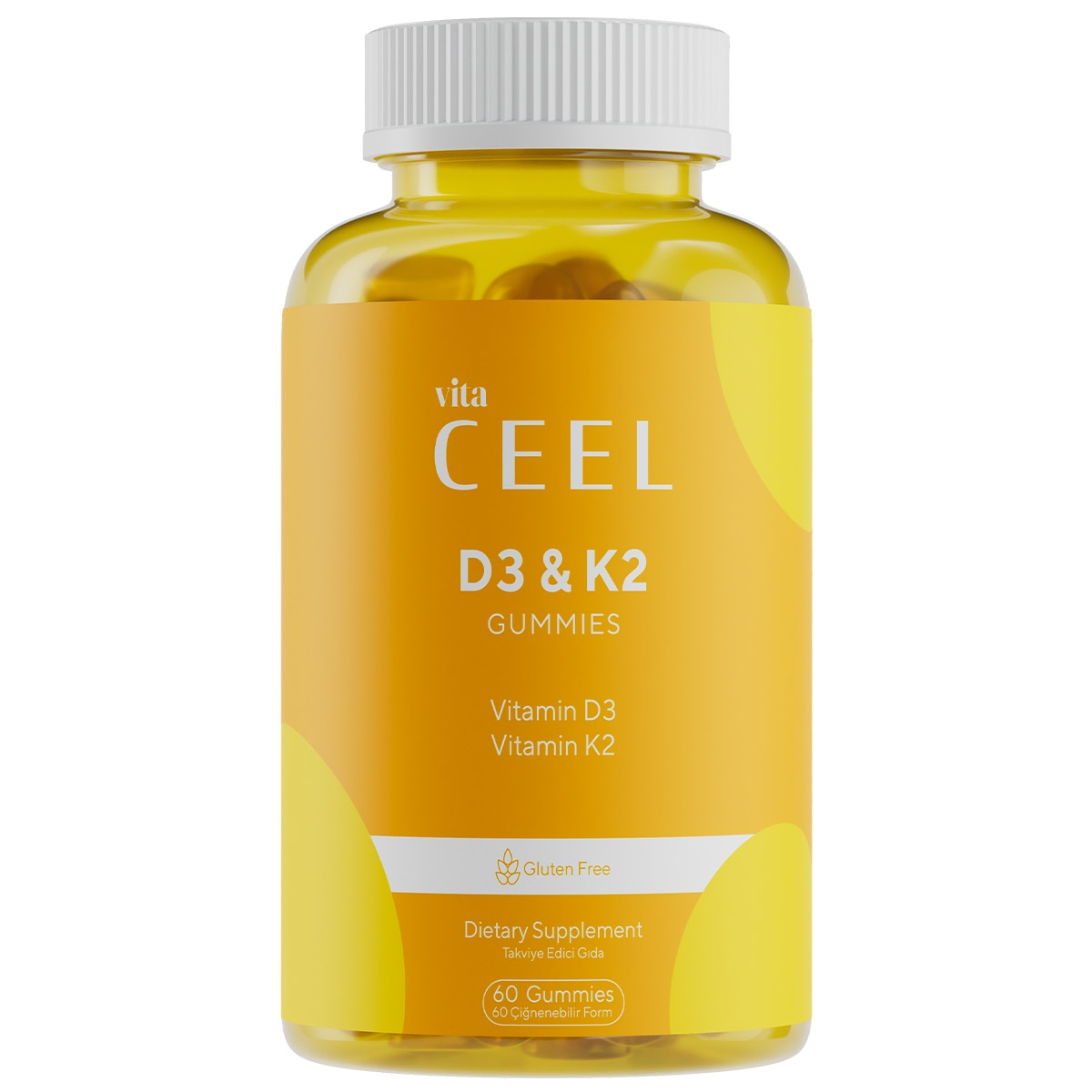VITA CEEL VITA CEEL Vita Ceel D3 & K2 Gummy 60'lı 1 of 1