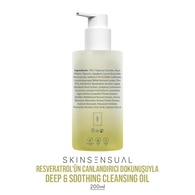 SKIN SENSUAL DEEP & SOOTHING TEMİZLEME YAĞI 200ML