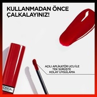 L'Oreal Paris Infaillible Laque Resistance Likit Parlak Ruj 550 Noir Cherry