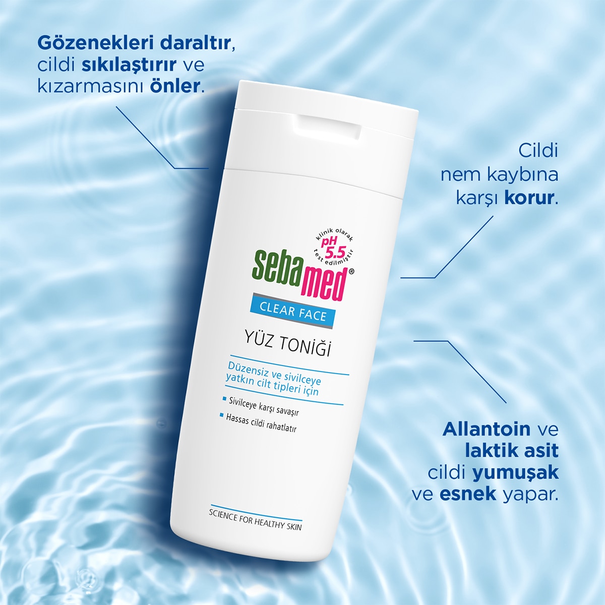  undefined SEBAMED Sebamed Clear Face Yüz Temizleme Tonik 200 ml  1 of 5 