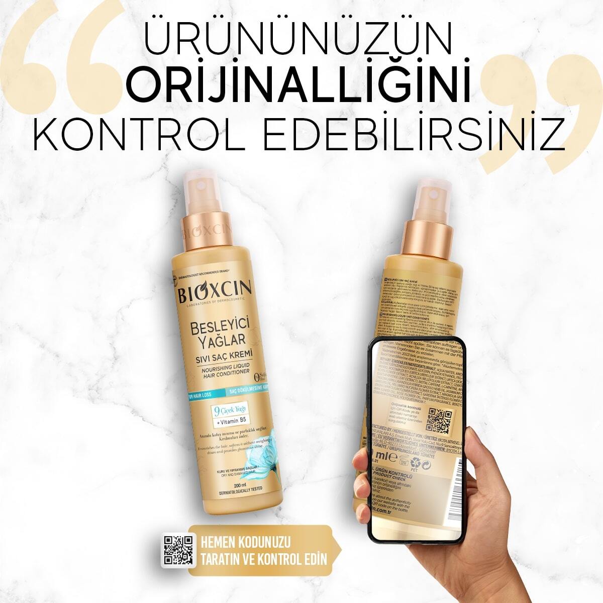  BIOXCIN BIOXCIN Bioxcin Sıvı Saç Kremi Besleyici Yağlar 200 ml  1 of 8 