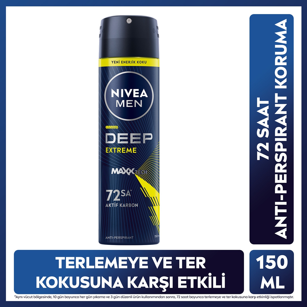 NIVEA DEO NIVEA DEO Nivea Men Deo Spray Deep Extreme 150 ml 1 of 1 Nivea Men Deo Spray Deep Extreme 150 ml