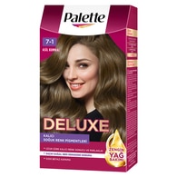 Palette Deluxe Yoğun Renkler Saç Boyası 7-1 Asil Kumral