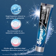 Signal White System Diş Macunu Arındırıcı Beyazlık Aktif Karbon 75 ml