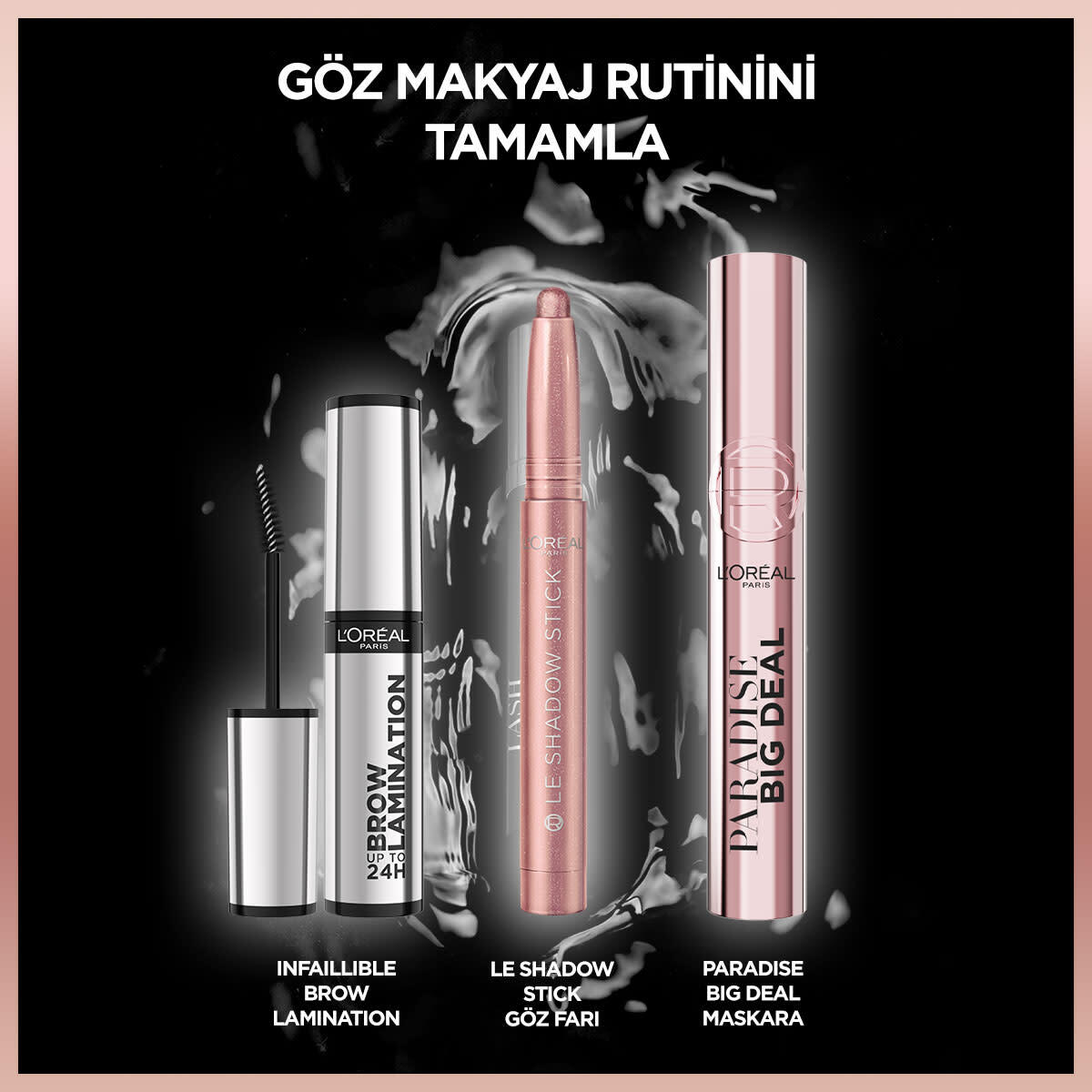  LOREAL PARIS LOREAL PARIS L’Oreal Paris Le Shadow Stick Göz Farı 120 Magnetic Mauve  1 of 8 