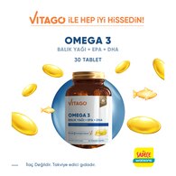 Vıtago Omega 3 Balık Yağı Epa Dha Tablet 60Lı