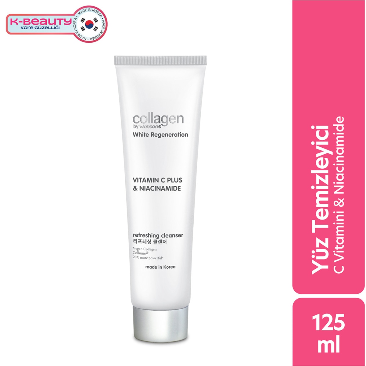  COLLAGEN BY WATSONS COLLAGEN BY WATSONS Collagen By Watsons White Regeneration Temizleyici 125 ml  1 of 3 