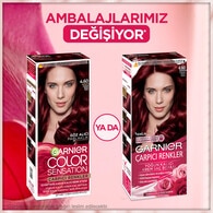 Garnier Çarpıcı Renkler Saç Boyası Yoğun Koyu Kızıl No: 4,60