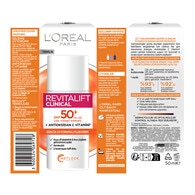 L'Oreal Paris Revitalift Clinical SPF 50+ Günlük Yüksek UV Korumalı Yüz Güneş Kremi 50ml
