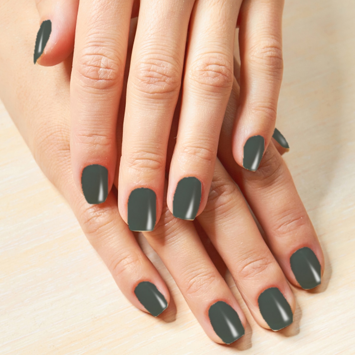  FLORMAR FLORMAR Flormar Nail Enamel Yoğun Pigmentli Parlak Oje No: 453 Khaki Green  1 of 6 