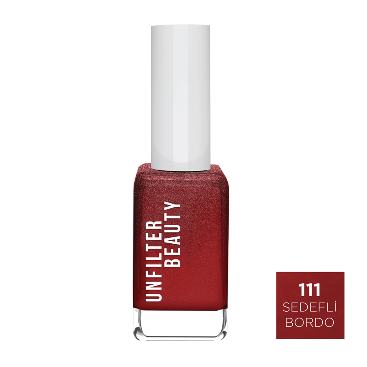  UNFILTER UNFILTER BEAUTY Unfilter Beauty Oje Sedefli Bordo 111 