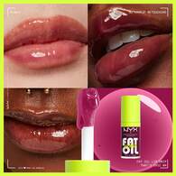 Nyx Professional Makeup Fat Oil Lip Drip Parlatıcı Dudak Yağı Thats Chic