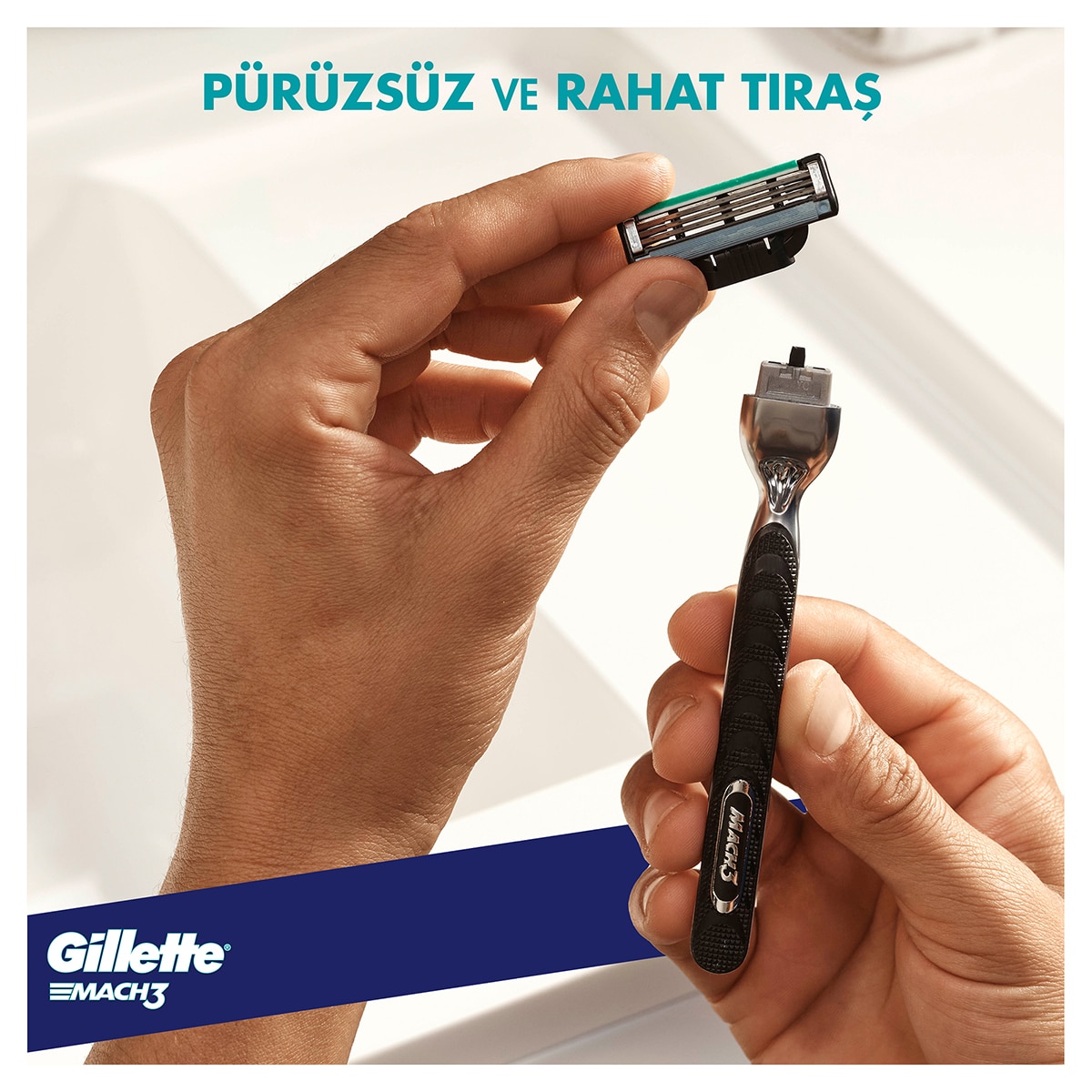  GILLETTE GILLETTE Gillette Mach3 Bıçak + 2 Yedek Başlık  1 of 14 