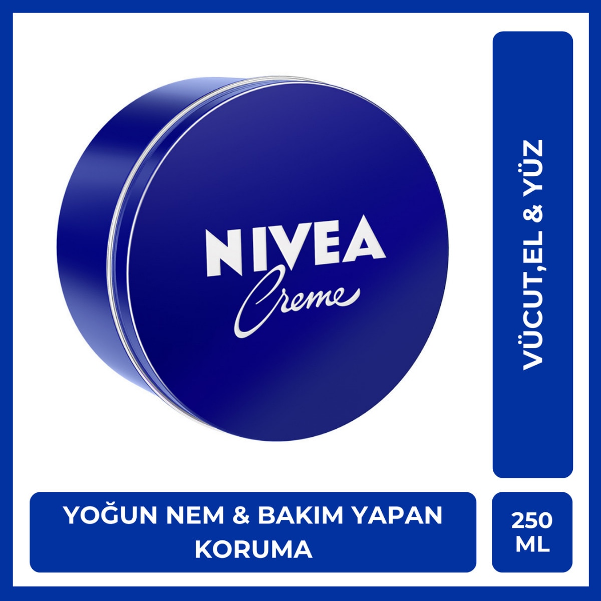  NIVEA CREME NIVEA CREME Nivea Creme Nemlendirici Krem 250 ml Bakım Yapan Koruma Tüm Ciltler  Nivea Creme Nemlendirici Krem 250 ml Bakım Yapan Koruma Tüm Ciltler