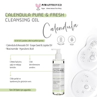 Skin401 Kalendula Özlü Yüz Temizleme Yağı 200 ml