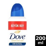DOVE DOVE Dove Kadın Sprey Deodorant 1/4 Nemlendirici Krem Original Büyük Boy 200 ml 1 of 10