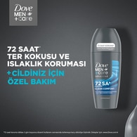  DOVE DOVE Dove Men Clean Comfort Erkek Roll-On 50 ml  1 of 10 