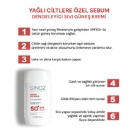 SİNOZ SINOZ Sinoz Yağlı ve Karma Ciltler Yüz Temizleme Jeli 400 ml 1 of 8
