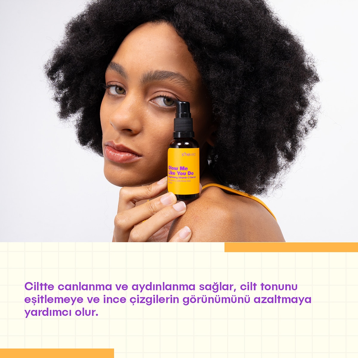  SHE VEC SHE VEC She Vec Glow Me Like You Do C Vitaminli Aydınlatıcı Serum 30 ml  1 of 9 