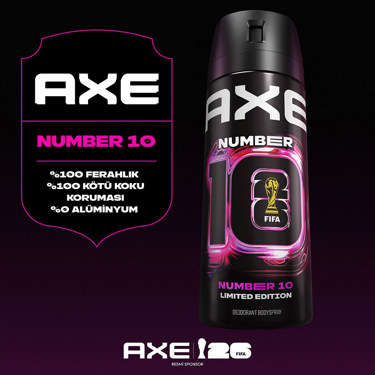 AXE AXE Axe Number 10 Deodorant 150 ml 1 of 9