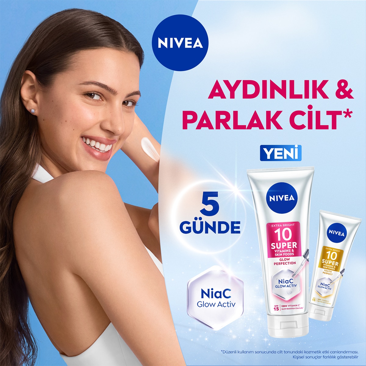 undefined NIVEA BODY Nivea SPF15 Super10 Serum Etkili Aydınlatıcı ve Nemlendirici Vücut Losyonu 170 ml 1 of 7
