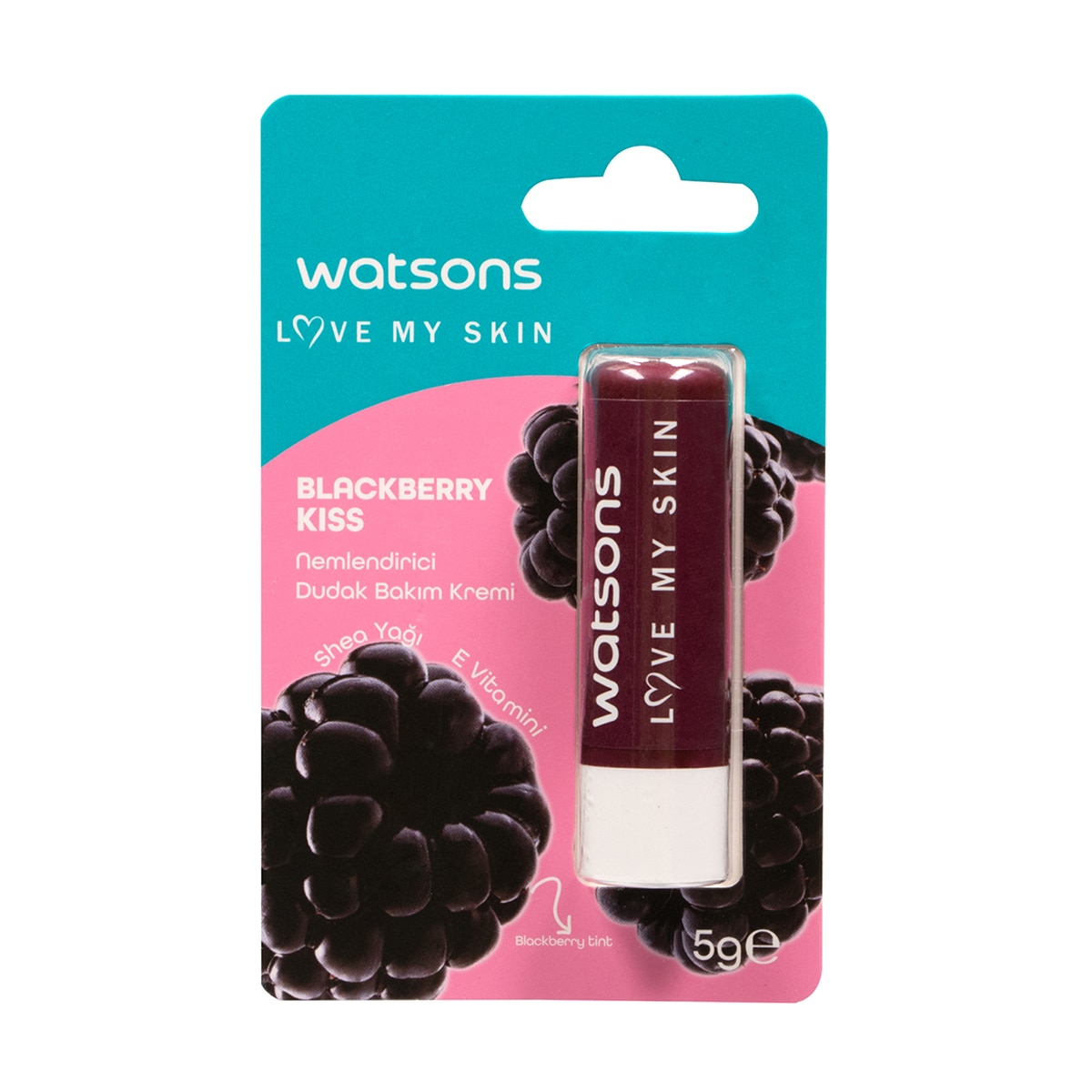 WATSONS WATSONS WATSONS DUDAK BAKIM KREMİ BLACKBERRY KISS 5 GR  1 of 1