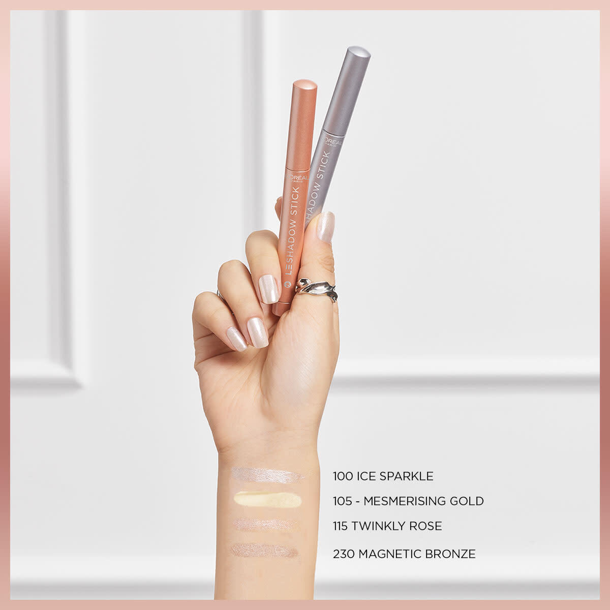  LOREAL PARIS LOREAL PARIS L’Oreal Paris Le Shadow Stick Göz Farı 120 Magnetic Mauve  1 of 8 