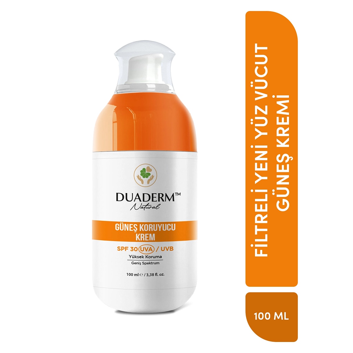 DUADERM SUN DUADERM SUN Duaderm Yüz ve Vücut Güneş Kremi Spf30 100 ml 1 of 1