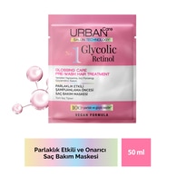  URBAN CARE URBAN CARE Urban Care Glycolic Retinol Parlaklık Etkili Duş Öncesi Saç Bakım Maskesi 50 ml 