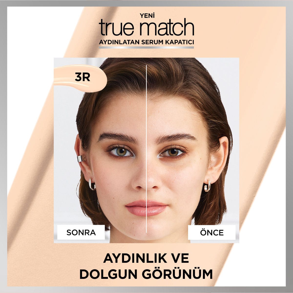 LOREAL PARIS LOREAL PARIS L'Oreal Paris True Match Aydınlatan Serum Kapatıcı 3R 1 of 8