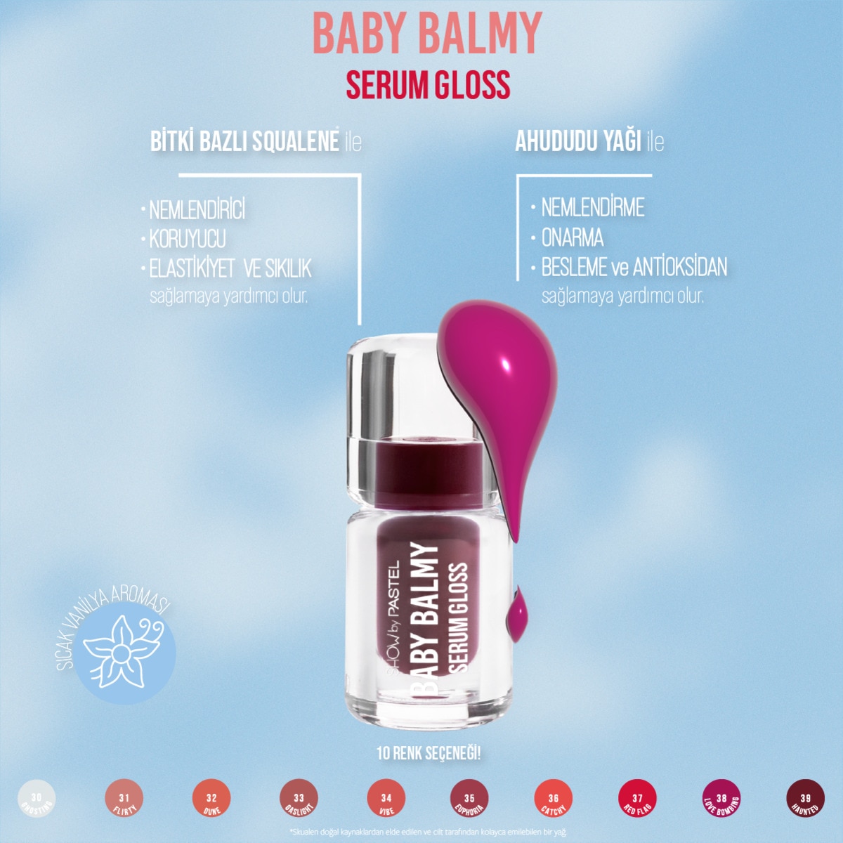  SHOW BY PASTEL SHOW BY PASTEL Show By Pastel Baby Balmy Serum Gloss 38 Love Bombing  1 of 4 