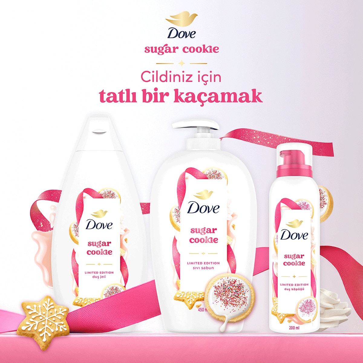 み*ち様 G-RAP【THE DOVE SHACK】【2 SCOOP】2枚セット DOVE Dove Sugar Cookie Duş Köpüğü 200 ml 1442406 | Watsons