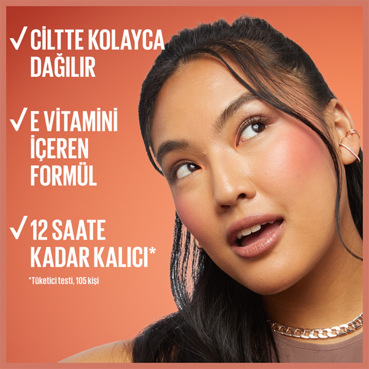  MAYBELLINE MAYBELLINE Maybelline New York Sunkisser Hazy Matte Likit Allık 30 Pink Mirage  1 of 6 